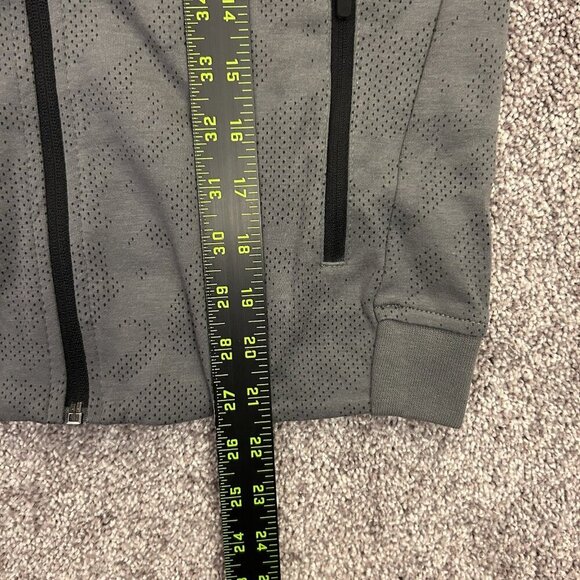 Umbro Kids Tech Soccer Full Zip Jacket Size M (8/10) Gray Zipped Pockets NWT - Picture 13 of 14